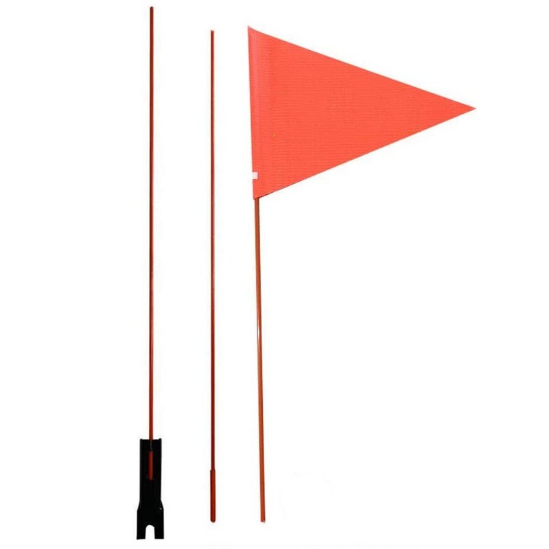 Safety Bike Flag With Fiberglass Pole,IN1887,In Time Promotions LLC