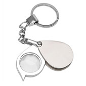 10x Folding Magnifier with Keyring