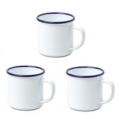 12 OZ Enamel Ceramic Mug