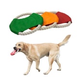 Customized Dog Rope Flying Disc