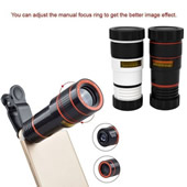 12X Zoom Optical Phone Camera Telescope Lens