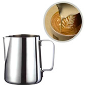 12oz Coffee Milk Frothing Cup