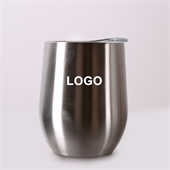 12oz Vacuum Insulated Wine Tumbler With Lid