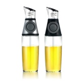 17oz Oil and Vinegar Measured Bottle with No Drip Bottle Spo