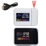 Time Projection Digital Weather Clock with LED