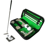 Travel Indoor Golf Club Aluminum Alloy Putter Kit