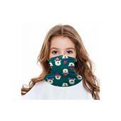 2-Layer Reusable Youth Face Mask Kids Neck Gaiter