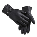 Winter Leather Thermal Gloves