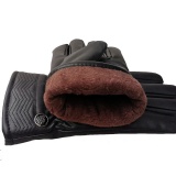 Winter Leather Thermal Gloves