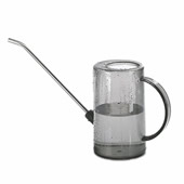 35 Oz Plastic Semi Clear Cylindrical Watering Pot