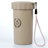 430ML Wheat Fiber Green Water Bottle
