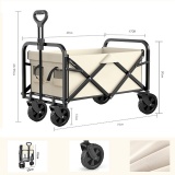Collapsible Folding Outdoor Utility Wagon Cart