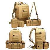 50 Liters 4 In 1 Tactical Backpack