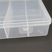 6 Compartments Visible Tackle Box