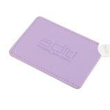 Credit Card Shaped Mirror With Leather Cover