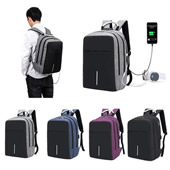 Anti Theft Laptop Backpack with USB Charging Port
