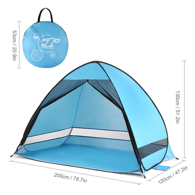 Anti UV Pop Up Beach Tent
