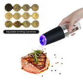 Automatic Gravity Electric Salt and Pepper Grinder