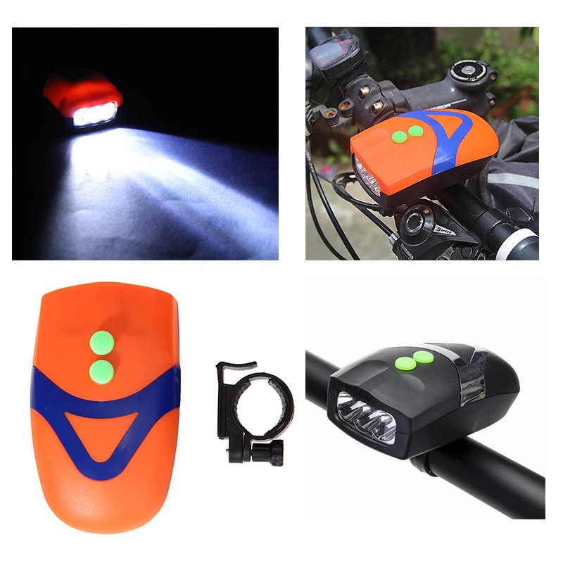 Bike Headlight with Electronic Bell Horn