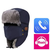 Bluetooth Winter Skating Beanie with Knitted Mask