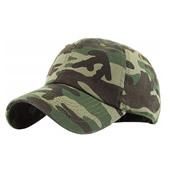 Camouflage 6 Panel Baseball Cap