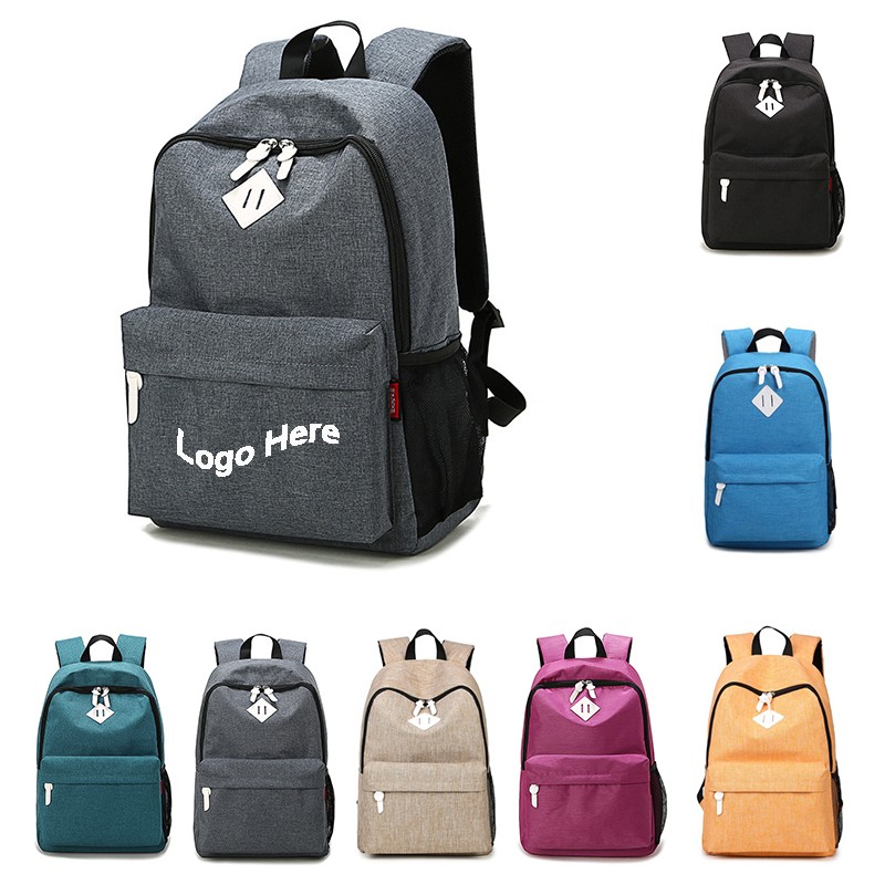 Canvas Backpack for School Travel Daypack
