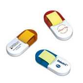 Capsule Shaped Sticky Note Box