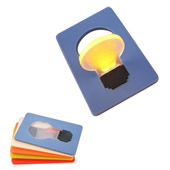 Card Shape Led Bulb Light