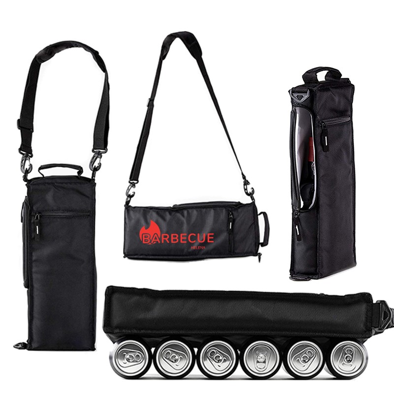 Cooler Bags Insulated Beer Cooler Holds a 6 Pack of Cans or 2 Bottles of Wine