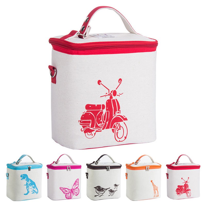 Cotton Cooler Insulated Lunch Bag