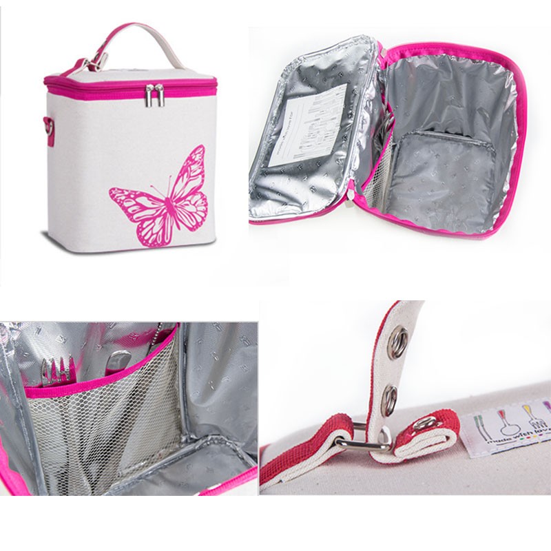 Cotton Cooler Insulated Lunch Bag