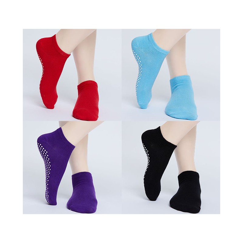 Cotton Non-Slip Yoga Socks