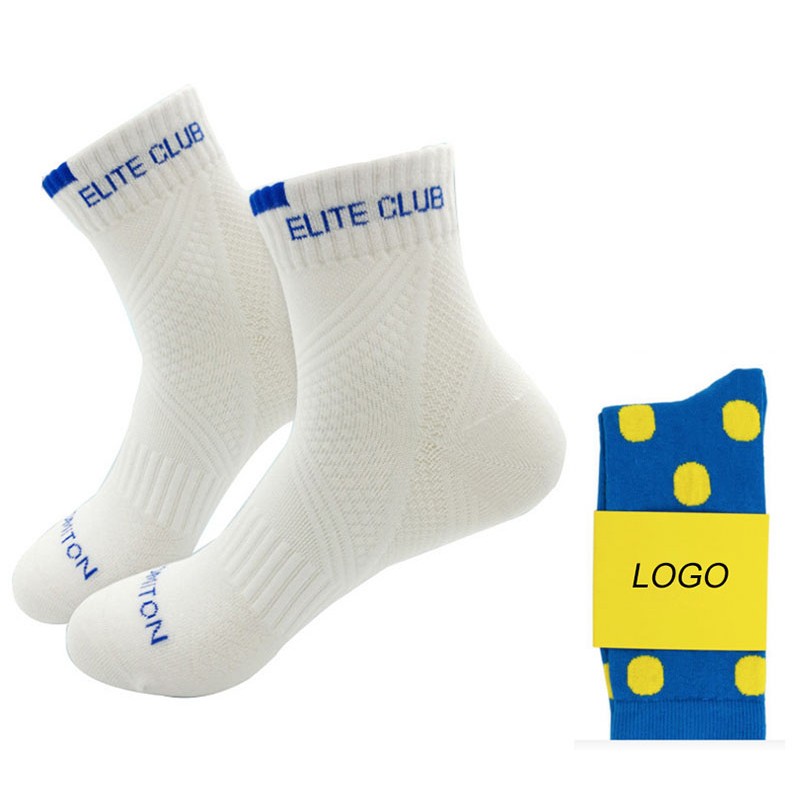 Custom Cotton Branded Socks
