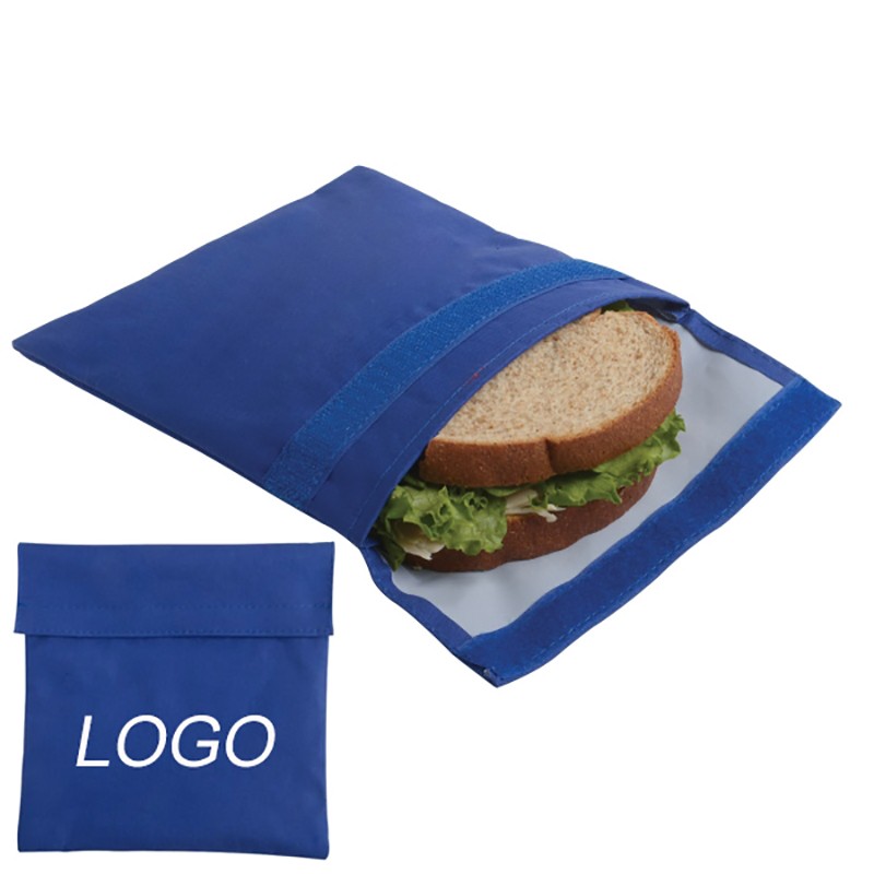 Custom Printed Reusable Sandwich and Snack Bag