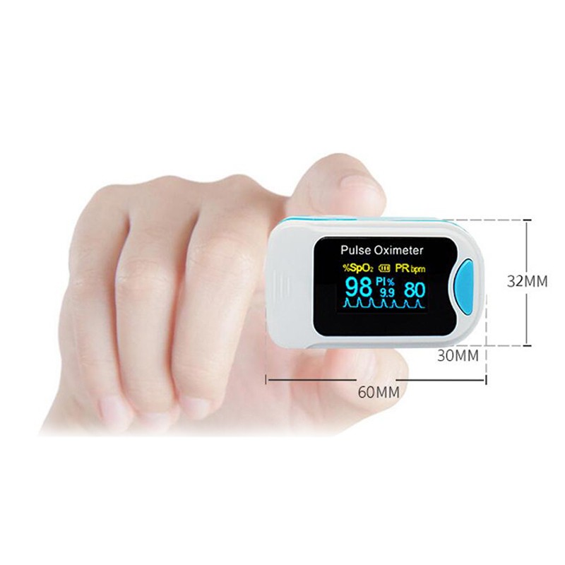 Deluxe Fingertip Pulse Oximeter with Perfusion Index