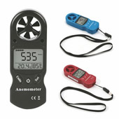 Digital Anemometer with Temperature and Humidity