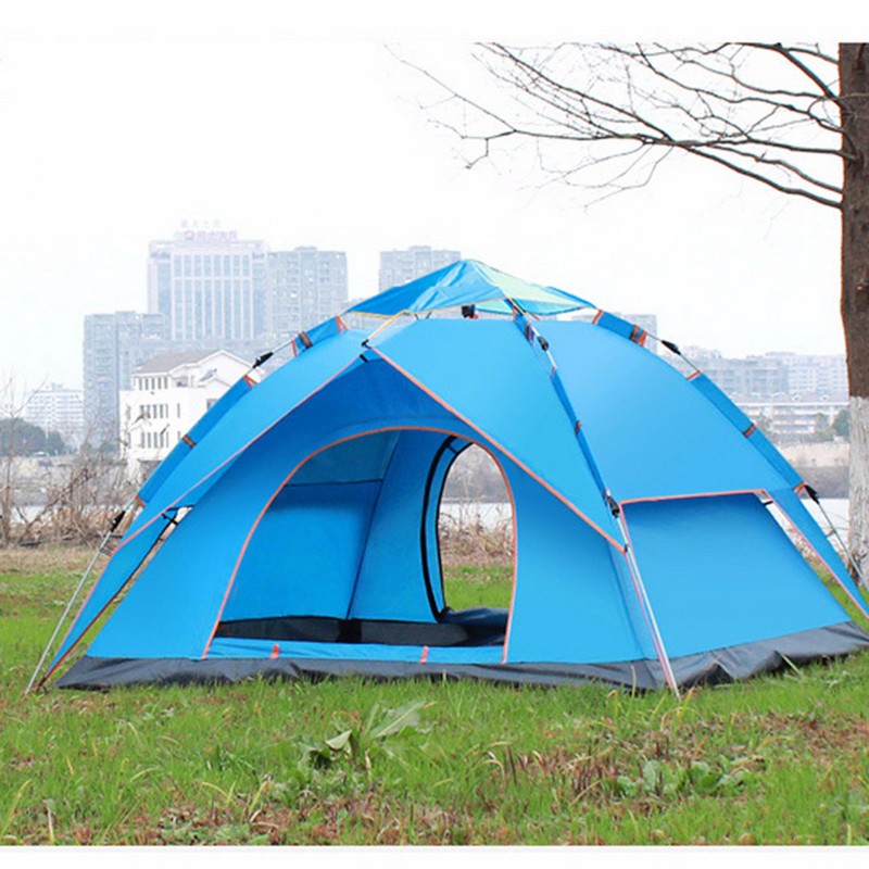 Double Layer Automatic Camping Tent