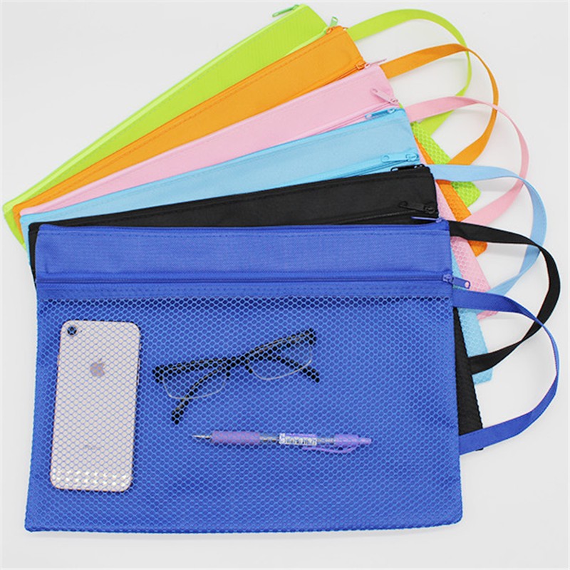 Double Layer Mesh File Bag A4 Size