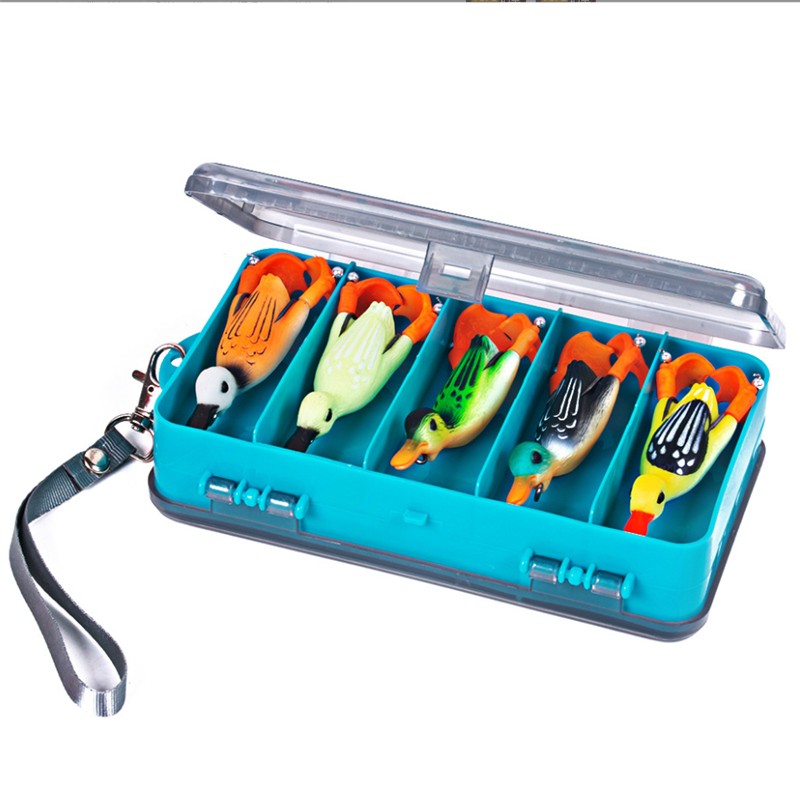 Double-sided Fishing Tackle Storage Box- 13 Compartments