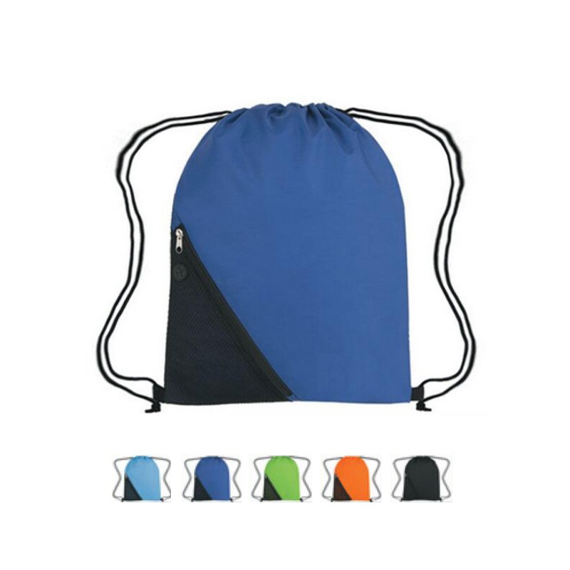 Drawstring Bag With Pocket