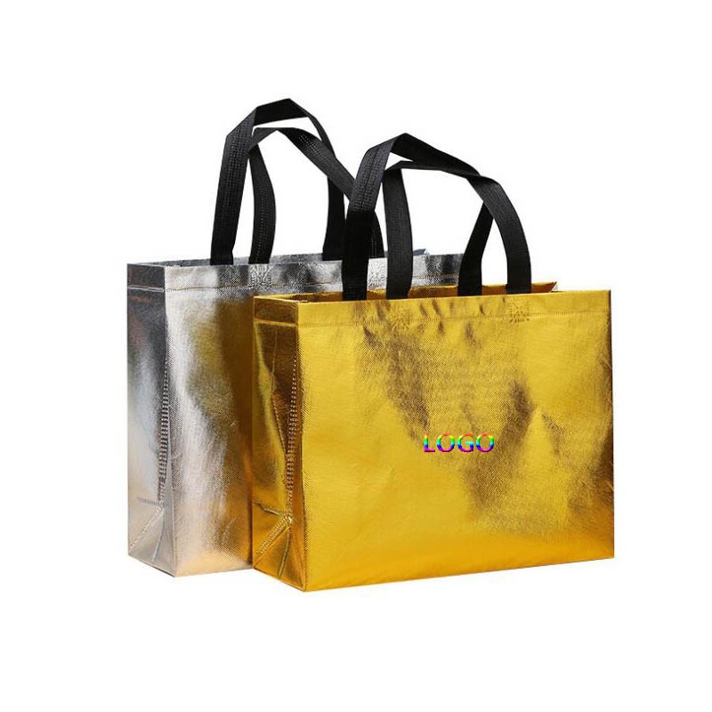 Eco-friendly Metallic Laminated Tote Bag