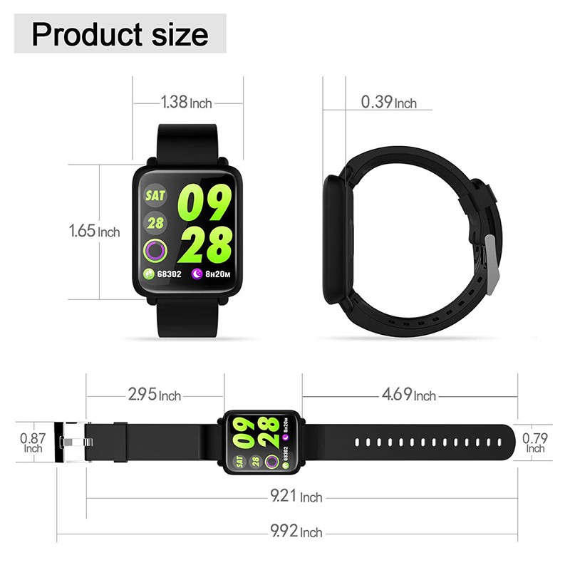 Fitness Tracker Sport Smart Bluetooth Watch