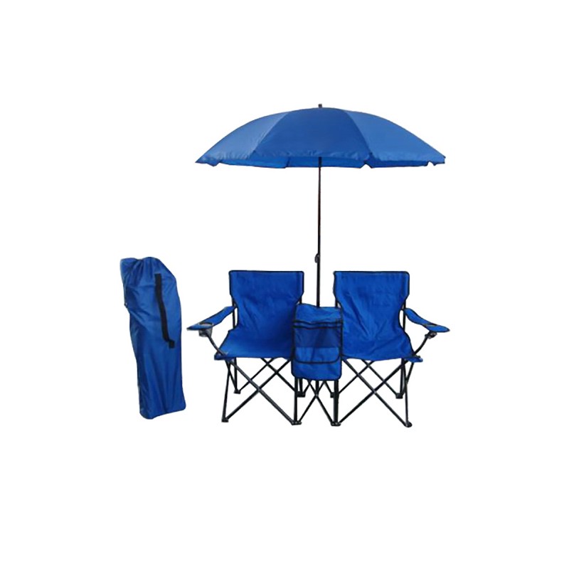 Foldable Beach Chair Set