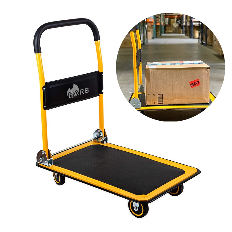 Foldable Platform Push Cart