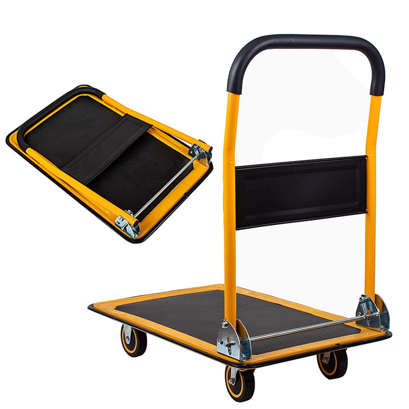 Foldable Platform Push Cart