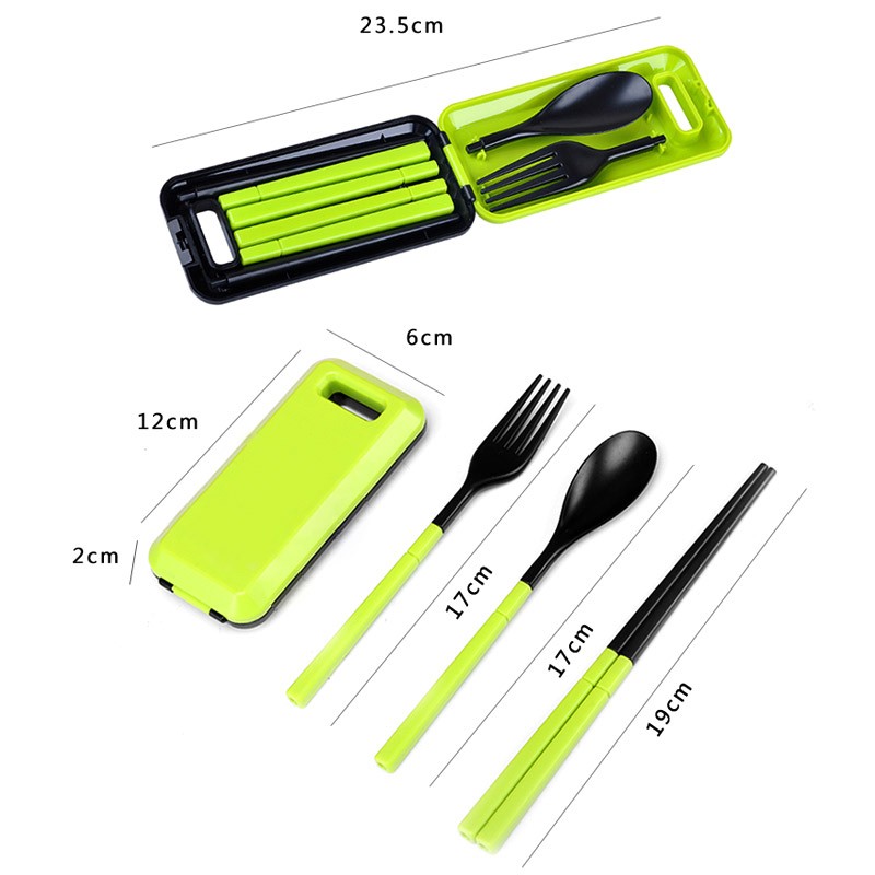 Foldable Portable Cutlery Picnic Tableware Set
