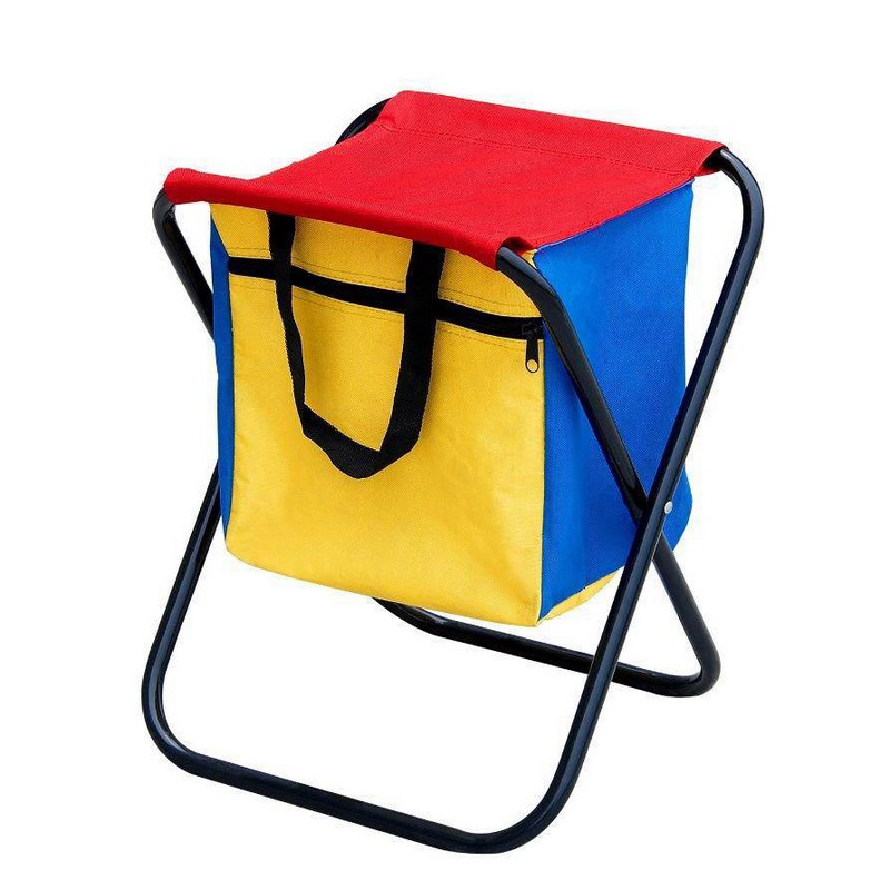 Folding Chair With Cooler Bag