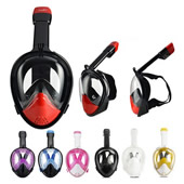 Full Face Panoramic Snorkel Diving Mask