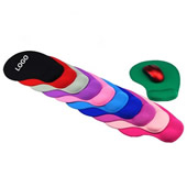 Gel Neoprene Mouse Pad With Wrist Rest