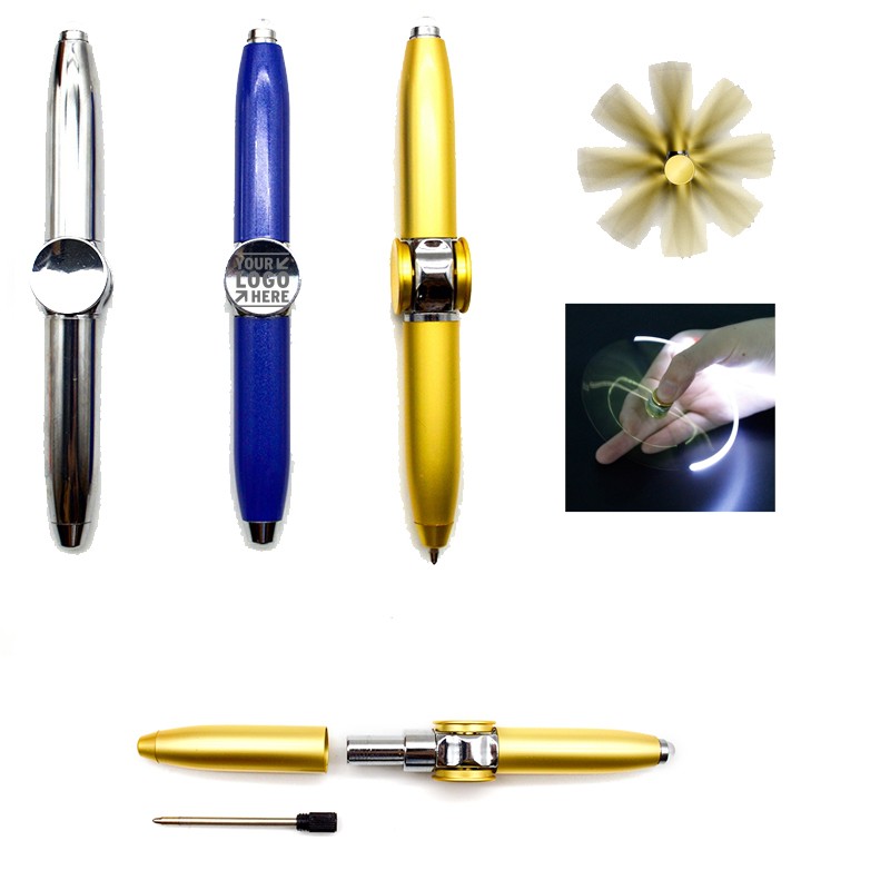 Hand Spinner Pen With LED